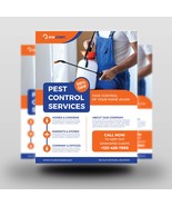 Printable Pest Control Services Flyer | Poster Template | Poster Editabl... - $7.00