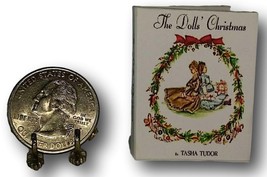 Handcrafted 1:6 Scale Miniature Book The Dolls Christmas Tasha Tudor Playscale - £39.95 GBP