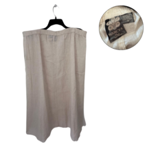 Nancy K Plus Beige Midi Skirt Boho 1X - $18.80