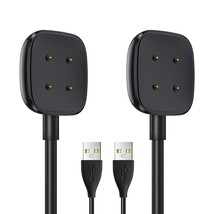 Fitbit Charger For Sense &amp; Sense 2 Versa 4 Versa 3, Replacement Usb Magnetic Cha - £15.14 GBP