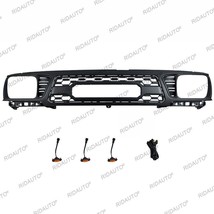 Front Grille Black Bumper Grill Fit For TOYOTA TACOMA 1995-1997 With LED... - £183.20 GBP