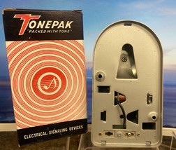 TONEPAK Door Bell CAT. #100 Fully Enclosed Bell, Metal Electric Signal Device - £10.29 GBP