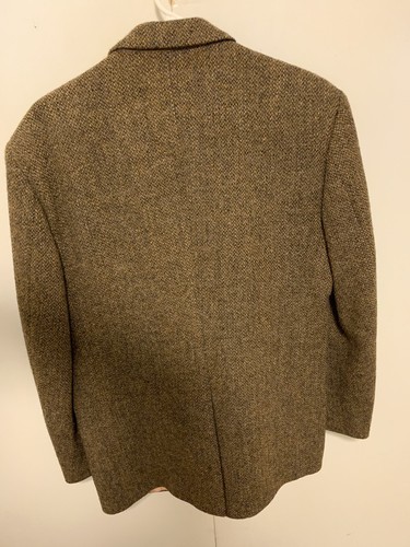 Harris Tweed Rayas Espiguilla Chaqueta Americana Hombre Talla 42 Item image 11
