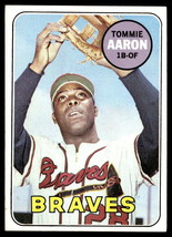 1969 Topps #128 Tommie Aaron  VG-EX-B112R1 - £15.57 GBP