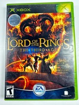 The Lord of the Rings: The Third Age Microsoft XBOX 2004, missing manual GC - £7.46 GBP