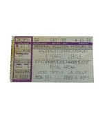 A PERFECT CIRCLE Concert Ticket Stub First Tour Sept 11 2000 SAN DIEGO, ... - $30.00