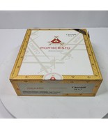 Montecristo Churchill Cigar Box 8x8x3 Inch Tobacciana EMPTY Wood - $19.00