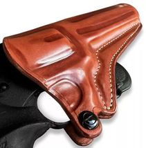 Fits Smith&Wesson 10-6 38 Special 6”BBL Leather Paddle Holster Open Top #1330# R image 4