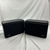 Set of 2 Bose 201 Series IV Direct Reflecting Speakers Left &amp; Right Black - £62.12 GBP