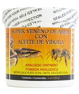 Veneno De Abeja Aceite De Vibora Analgesic Ointment 5 oz (150 g) Paraben... - $9.99