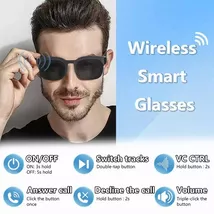 Wireless Bluetooth Headphone Sunglasses with Polarized Lens - $89.94