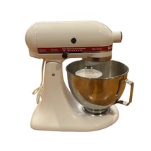 KitchenAid KSM90 300W Ultra Power White Stand Mixer w/Bowl and One Attachment - £98.08 GBP