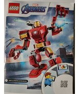 Lego Avengers 76150 Instruction Manual only Iron Man 2020 - $11.88