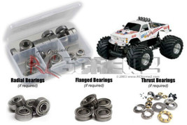 RCScrewZ Metal Shielded Bearing Kit kyo021b for Kyosho USA-1 Nitro MT #33155 - $46.93