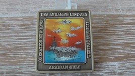 USN USS Abraham Lincoln CVN 72 Arabian Gulf WESTPAC  OND Challenge Coin ... - $66.39 CAD