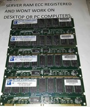 Viking 2GB Set of 4 X 512MB Sdram PC100 PC100R PC 100 100MHZ 168PIN Dimm Ecc-... - £86.58 GBP