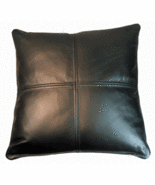 Leather Pillow Cover Throw Cushion Home Covers Decor 18 Decorative All C... - $54.70 CAD+