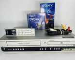 Magnavox MWR20V6 VCR/DVD Recorder Combo with OEM Remote, Tape,  DVD+R &amp; ... - £119.61 GBP