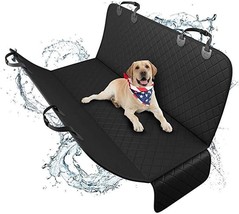 ASOF Car Seat Protector–137x147cm Dog Car Seat Cover for Back Seat Black - £23.97 GBP