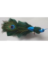peacock feather bird decorative 8” picapotFB304nat - €10,47 EUR