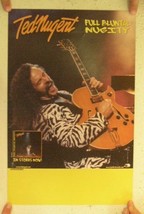 Ted Nugent Affiche Complet Bluntal Nugity Deux Face Mint - $26.88