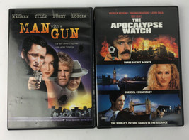 2 x DVD LOT - The Apocalypse Watch + Man With A Gun * Gary Busy John Shea * VGC - £9.51 GBP