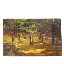 Postcard Thoreau&#39;s Cairn At Walden Pond Concord Massachusetts Chrome Unposted - £5.46 GBP