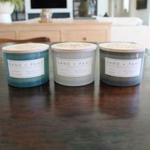 Sand + Paws Scented 12 oz. Candles – Set of 3 - £45.96 GBP