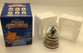 Mickey&#39;s Christmas Carol Mystery Snow Globe 2020 Donald Duck Scrooge&#39;s Nephew - £19.71 GBP