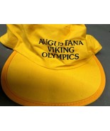 Vintage Augustana College Viking Olympics SnapBack Trucker Hat Cap Illin... - $19.87