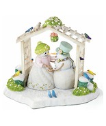 Lenox Snowman Wedding Bride Groom Figurine Winter White Lynn Bywaters 7 ... - $1,650.47 MXN