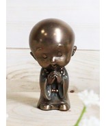 Shaolin Kungfu Master Prodige Child Monk Meditating Figurine Purity Buddha - €15,17 EUR