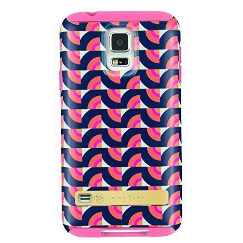 Primary image for Incipio Trina Turk Watermelon Patchwork Pink Hybrid Case Samsung Galaxy S5 NIB