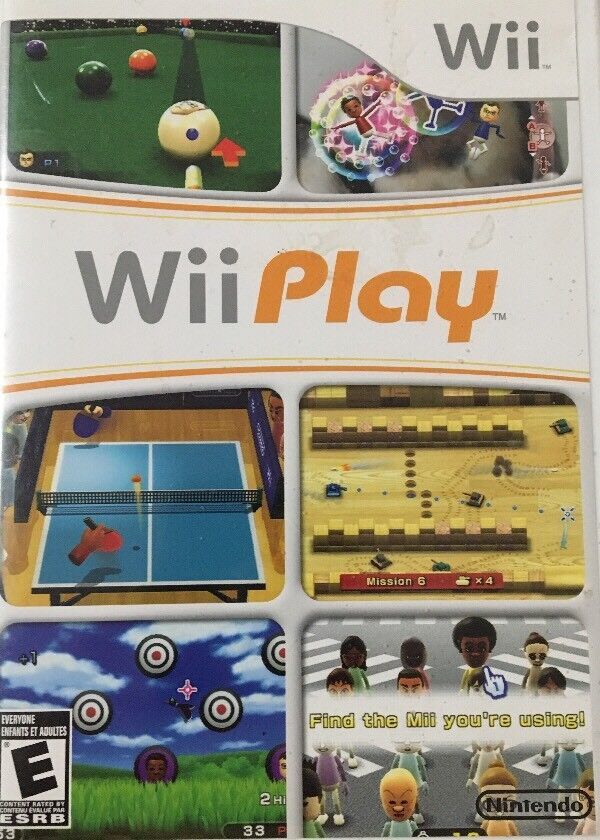 Nintendo Wii  Wii Play VideoGames