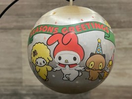 Sanrio Hello Kitty Seasons Greetings Ball Christmas Ornament - Vintage 1981 - £13.12 GBP