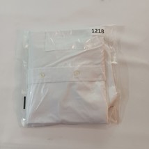 Smith Forester Men's White Cotton Blend Button Up Shirt Short Sleeve Size 17 1/2 image 12