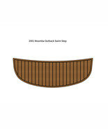 2001 Moomba Outback Swim Platform Step Pad Boat EVA Foam Teak Deck Floor... - $382.65 CAD