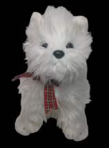 Kirby White West Highland Scottish Terrier Plush Dog 2001 TY Beanie Buddy 12in. - £19.61 GBP