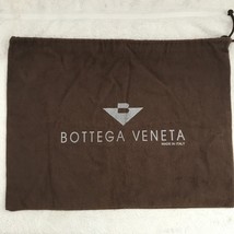 Bottega Veneta Fleece Plush Brown Large Dust Bag Drawstring Pouch Made i... - £40.18 GBP