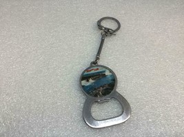 Vintage Souvenir Bottle Opener Key Ring NIAGARA FALLS Keychain Ancien Porte-Clés - £6.23 GBP