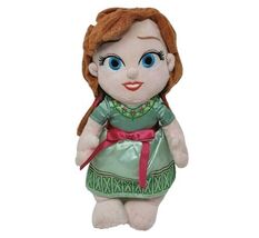 DISNEY BABIES FROZEN ANNA PRINCESS DOLL STUFFED ANIMAL PLUSH TOY NO BLANKET - $11.40