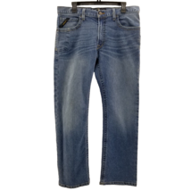Ariat Jeans Mens 34x30 Rebar M4 Relaxed DuraStretch Edge Boot Cut Work D... - $37.06