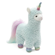 Gund Llamacorn Cotton Candy Turquoise 28cm - £29.92 GBP