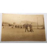 Vtg Sepia Toned Photograph Military Men Americana History OOAK Time Machine - $185.61 MXN