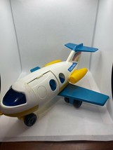 Vintage 1980 Fisher Price Little People Airplane Pull Toy 933 - $21.78