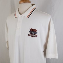 Vintage Taz Harley Davidson Warner Bros. Polo Shirt XL Cotton Embroidered Logo - £19.65 GBP