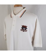 Vintage Taz Harley Davidson Warner Bros. Polo Shirt XL Cotton Embroidere... - £19.95 GBP