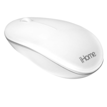 iHome Wireless Laser Mouse Ergonomic Bluetooth Ambidextrous Slim White f... - £10.64 GBP