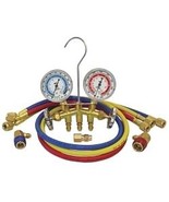 Mastercool GUAGE SET DUAL BRASS 72&quot; HOSES - $5,127.10 MXN