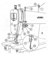 Juki DDL-227 manual instructions industrial sewing machine Enlarged Hard Copy - $12.99